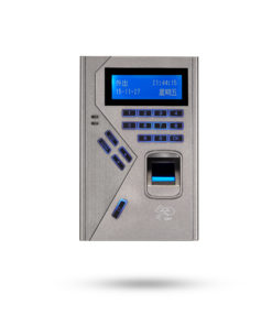 Blue LCD screen biometric fingerprint attendance management system for employee ES4010